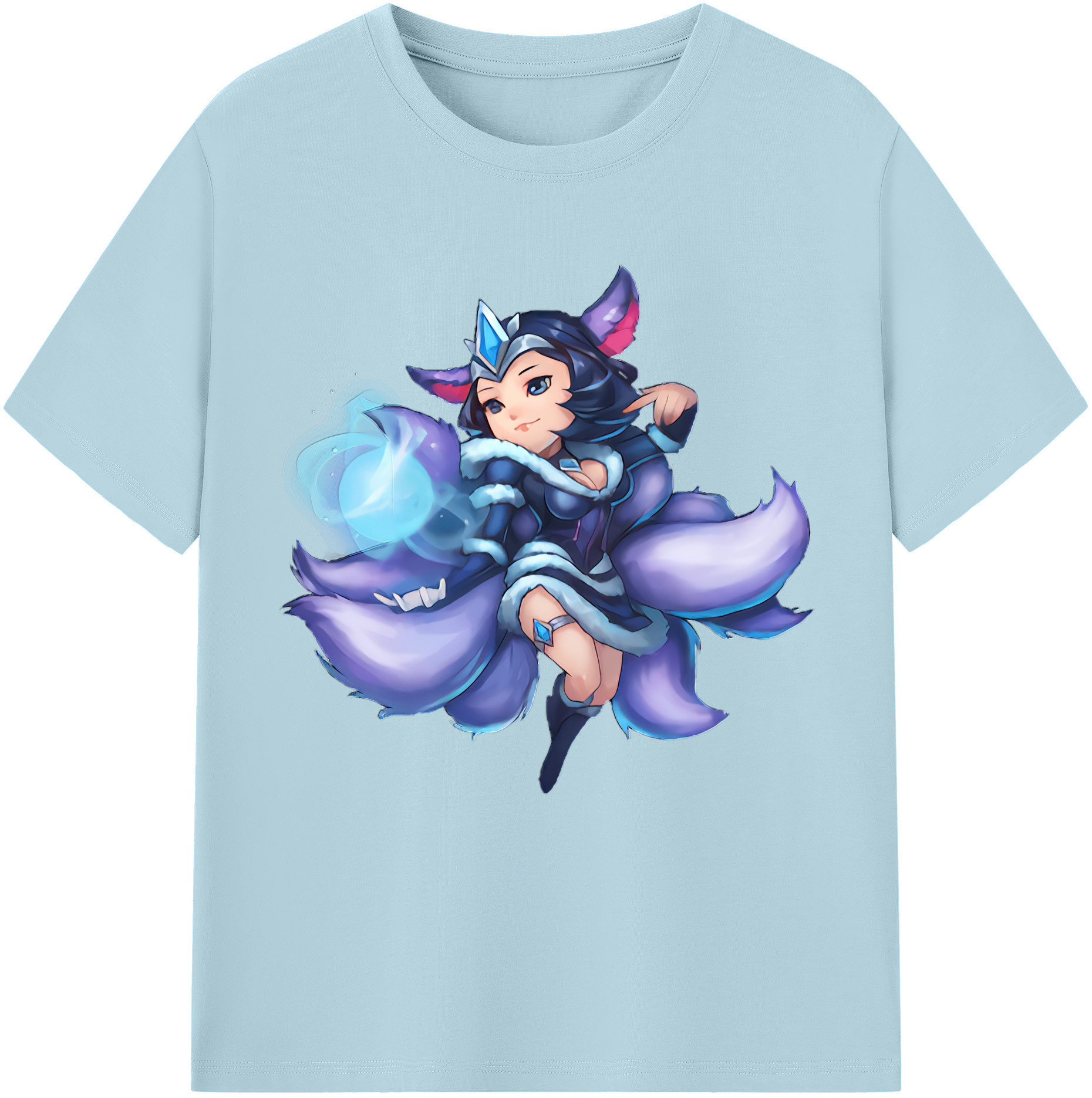 リーグ・オブ・レジェンド League of Legends LOL 綿100％半袖Tシャツ（フロントプリント）